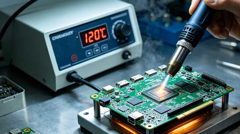 BGA-Motherboard-Desoldering