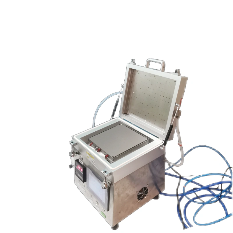 Flowing Atmosphere Vacuum Heating Stage