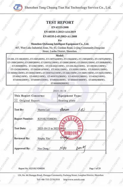 CE LVD Report Original