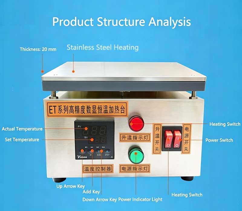 Heater Structural Diagram